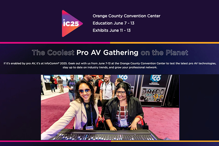 Join AJA Video at InfoComm Booth # 4127