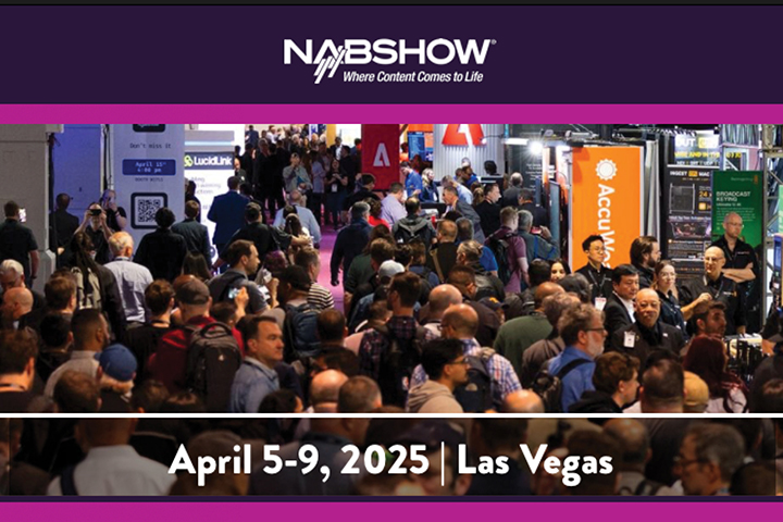 Join AJA Video at NAB in Las Vegas, NV. Booth # SL3310