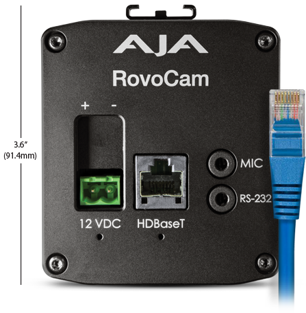 RovoCam Integrated UltraHD/HD Block Camera with HDBaseT
