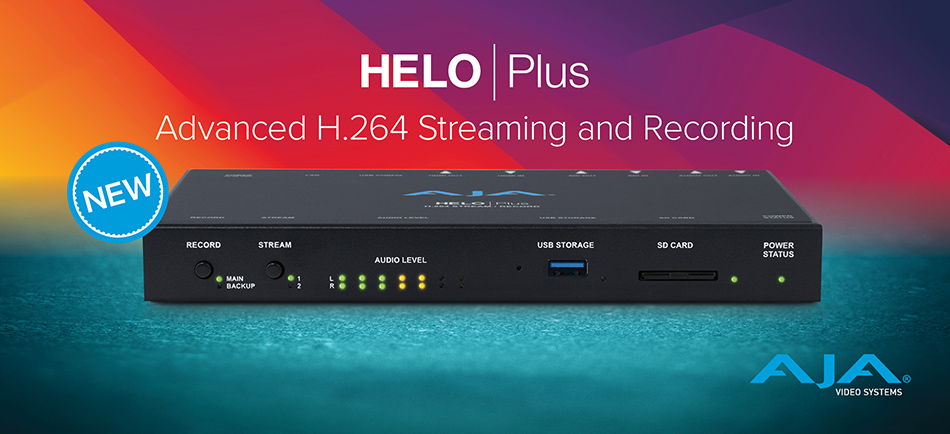 Helo Plus Advanced H 264 Streaming And Recording Streaming Products Aja Video Systems