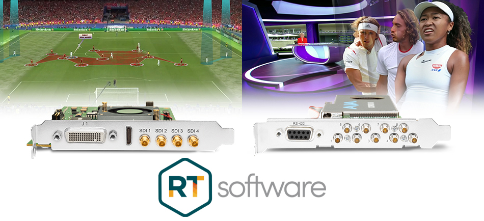 RT Software Standardizes on AJA I/O Solutions for Fast, Reliable Graphics Playout